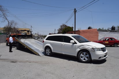 Fuerte accidente en la colonia Hipódromo de Monclova