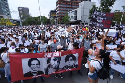 Protestan con marcha por secuestro  y el asesinato de tres hermanos