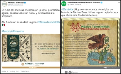 Dependencias difieren sobre la fundación de Tenochtitlán