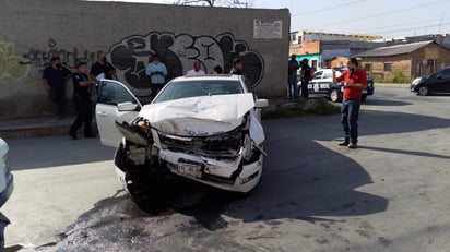 Fuerte choque en la zona centro