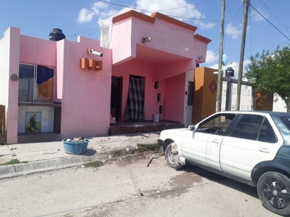 Choca contra barda en Monclova