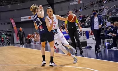 66-57. España cae ante Francia en el primer partido previo al Europeo