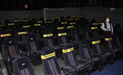 Cines operarán al 50% por semáforo amarillo Covid-19 en Edomex