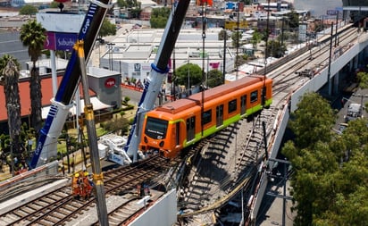 Analizan 'caja negra' del tren siniestrado en la Línea-12 del Metro