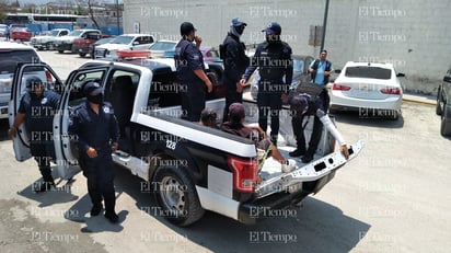 Realizan operativo barrido en calles de la zona centro de Monclova