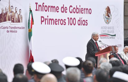 AMLO: 'Informe de primeros 100 días de tercer año no es 'propaganda''