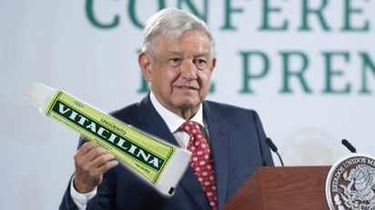 AMLO invita a sus adversarios untarse Vitacilina para 'irritación'