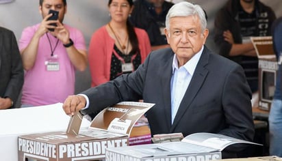 AMLO: Votará a las 10 am en casilla ubicada en la calle de Moneda