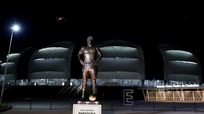 Homenaje argentino a Diego Maradona en la previa del encuentro ante Chile