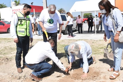 Planta UAdeC 120  árboles en ‘Arena  Desértica Pitaya’