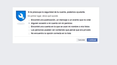 Qué puedo hacer si hackean mi cuenta de Facebook