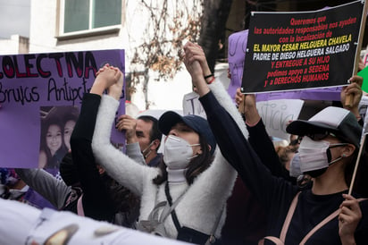 Protestan en Ciudad de México clamando justicia por dos jóvenes atropelladas