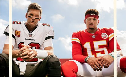 Tom Brady y Patrick Mahomes, en la portada del Madden 22