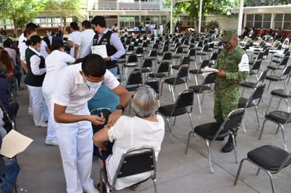 Concluye dosis anti covid en Castaños