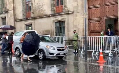 Claudia Sheinbaum visita dos veces Palacio Nacional en un día