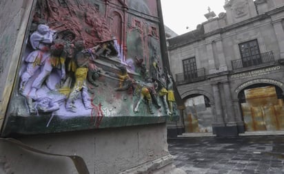 Gobierno del Edomex se deslinda de daños a palacio Legislativo