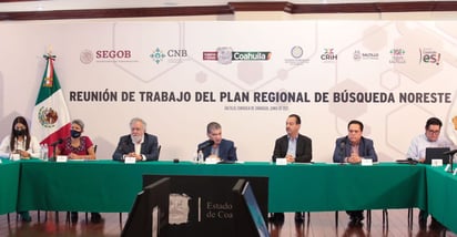 Instalan plan regional en Coahuila de búsqueda noreste de personas desaparecidas