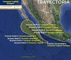 Se forma tormenta tropical  'Enrique' en el Pacífico