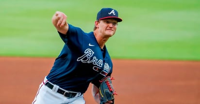 El lanzador de Bravos de Atlanta Soroka vuelve romperse el talón de Aquiles