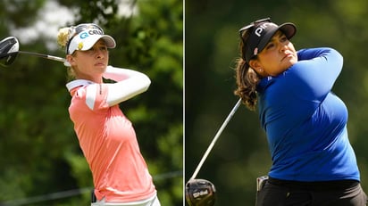 Salas y Nelly Korda comparten liderato y se distancian 5 golpes de ventaja