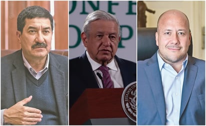 Se reúne AMLO con Javier Corral y Enrique Alfaro