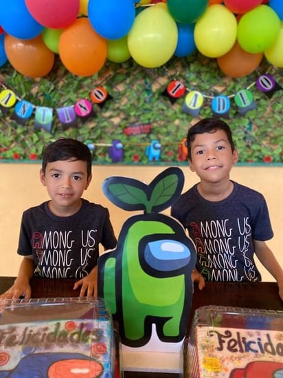 Tadeo y Santino celebran su cumpleaños