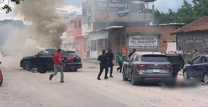 Cuatro muertos al menos deja balacera en Tuxtla