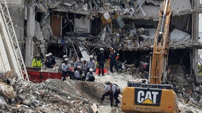 La cifra de muertos por el derrumbe de edificio de Miami aumenta a 78