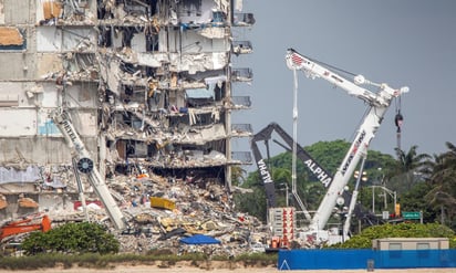 Sube a 94 la cifra de muertos en derrumbe de edificio en Miami-Dade