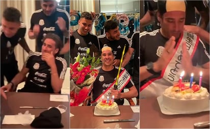 Guillermo Ochoa y su divertido festejo de cumpleaños en Japón