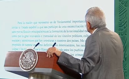 Reprocha AMLO a Rey de España por no responder carta sobre Conquista