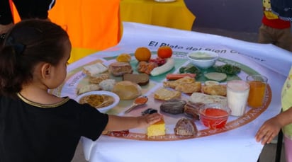 Los niños deben ser educados sobre alimentación saludable