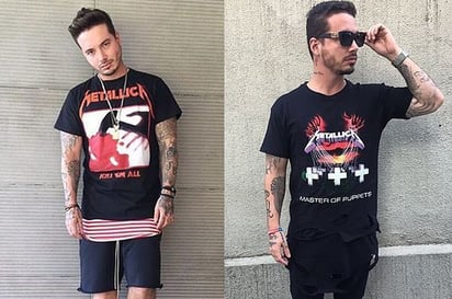 Usuarios de redes sociales están inconformes por colaboración entre J Balvin y Metallica