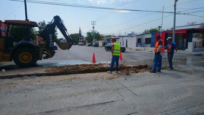 Cierran la calle Tegucigalpa de Monclova