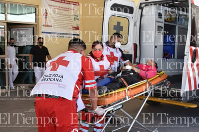 Motociclista de Monclova resulta herido después de ser arrollado 