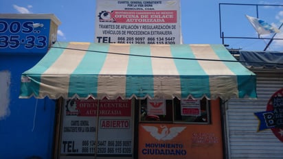 Aumenta registro y actualización de autos chocolate en Monclova 