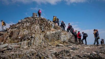 Snowdon: dos mujeres alcanzadas por un rayo en la cima