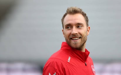 Eriksen regresa al centro deportivo del Inter para seguir con su recuperación