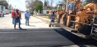 25 calles se pavimentan en Frontera