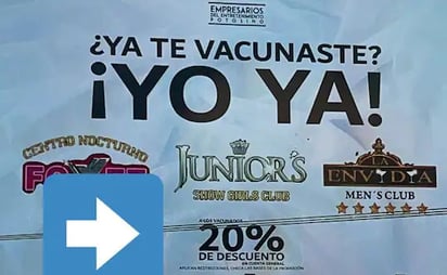 Ofrecerán descuentos si enseñas tu certificado de vacunación en SLP