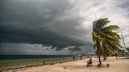 Autoridades piden calma tras  tocar tierra ‘Grace’ en Caribe mexicano