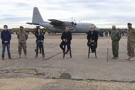 Contingente argentino parte hacia Haití con ayuda humanitaria