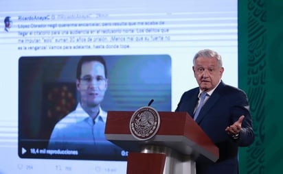 Anaya pensó que echándome la culpa la iba a librar: AMLO