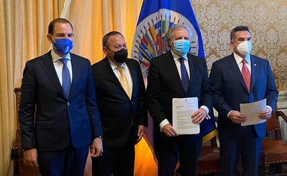 PRI, PAN y PRD denuncian en la OEA narcoelección