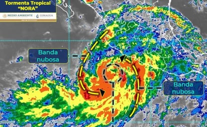 Evacúan 30 comunidades como medida preventiva por Huracán 'Nora'