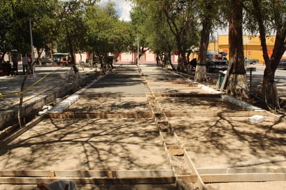 La plaza de San Buena  continúa en rehabilitación