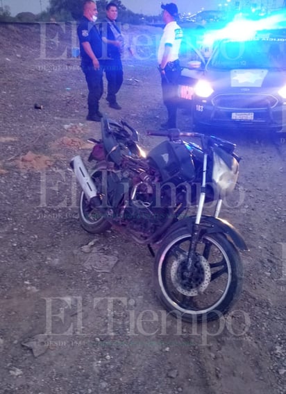 Una motocicleta apareció abandonada en la avenida Industrial