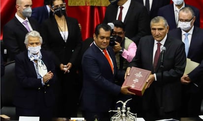 Entrega Adán Augusto López Tercer Informe de AMLO