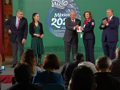 AMLO: 'Donar a la Cruz Roja Mexicana no es un gasto, es una inversión'