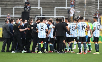 Conmebol obligó a Argentina a salir de la cancha, señala la AFA